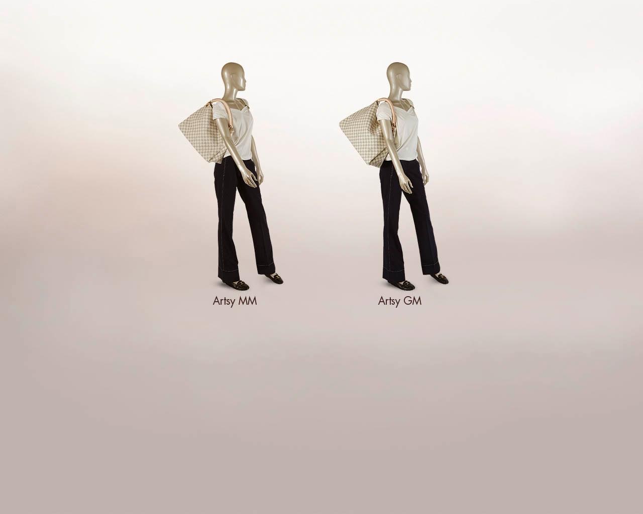 Artsy MM Damier Azur Canvas - HANDBAGS | LOUIS VUITTON