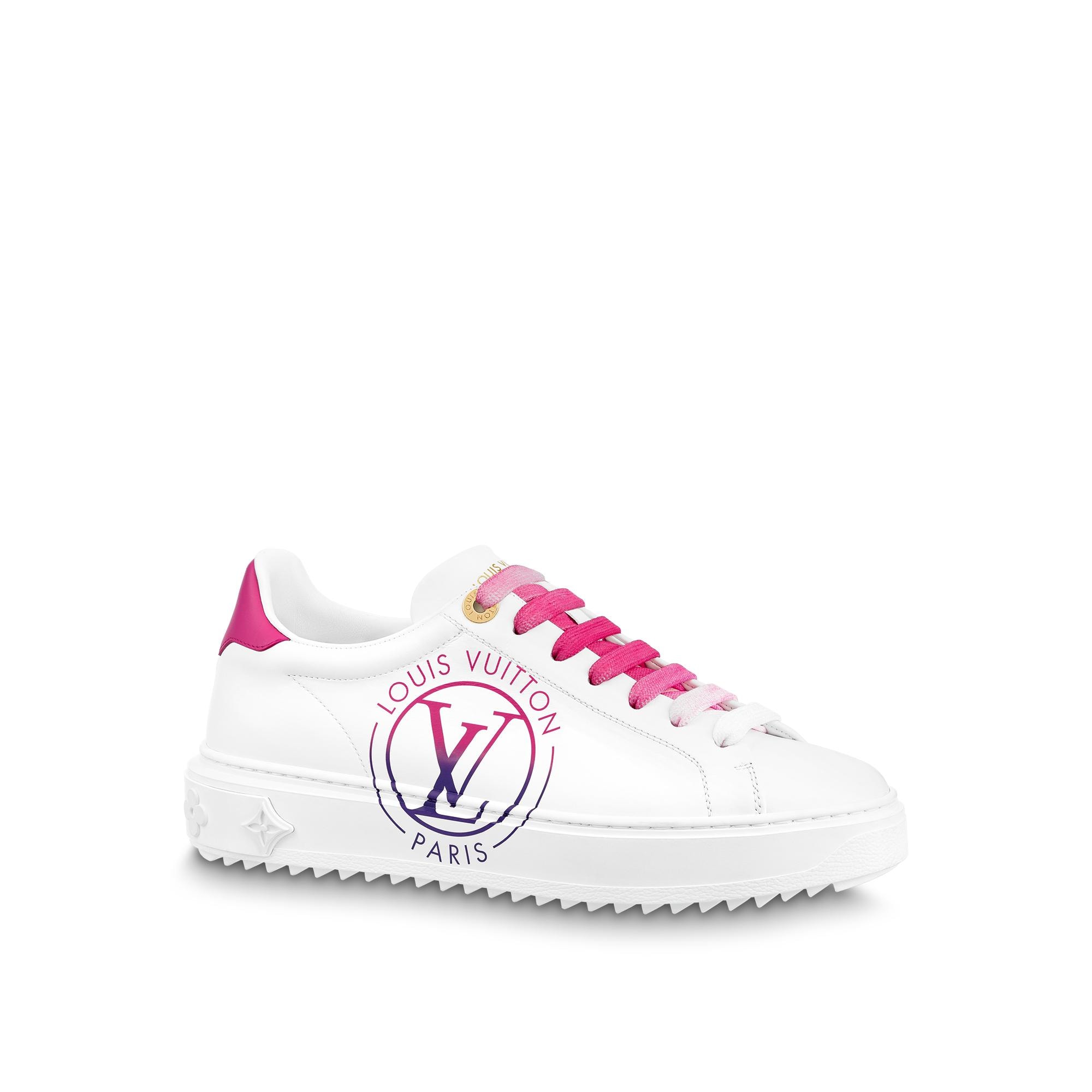 louis vuitton pink sneakers womens