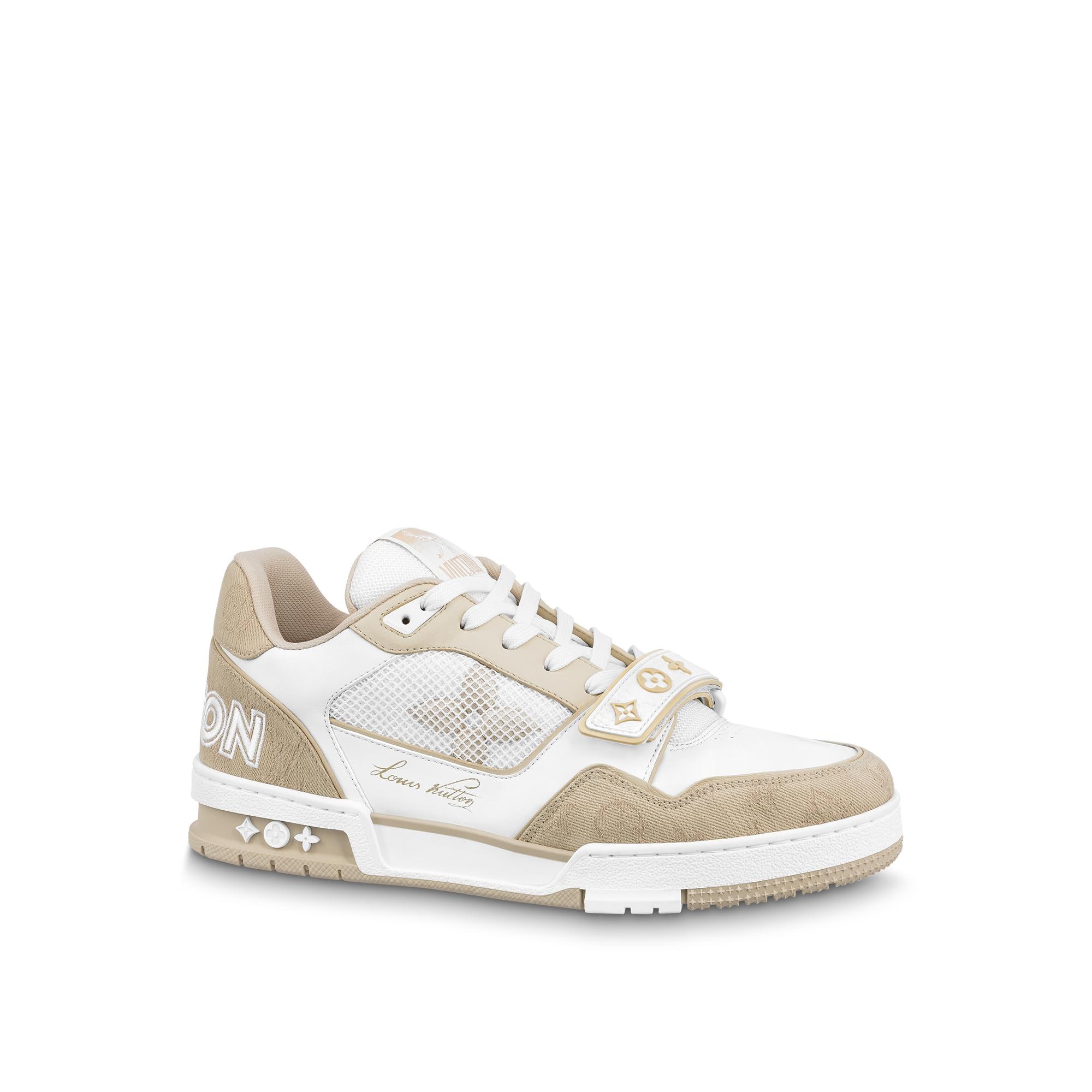 louis vuitton white mens trainers