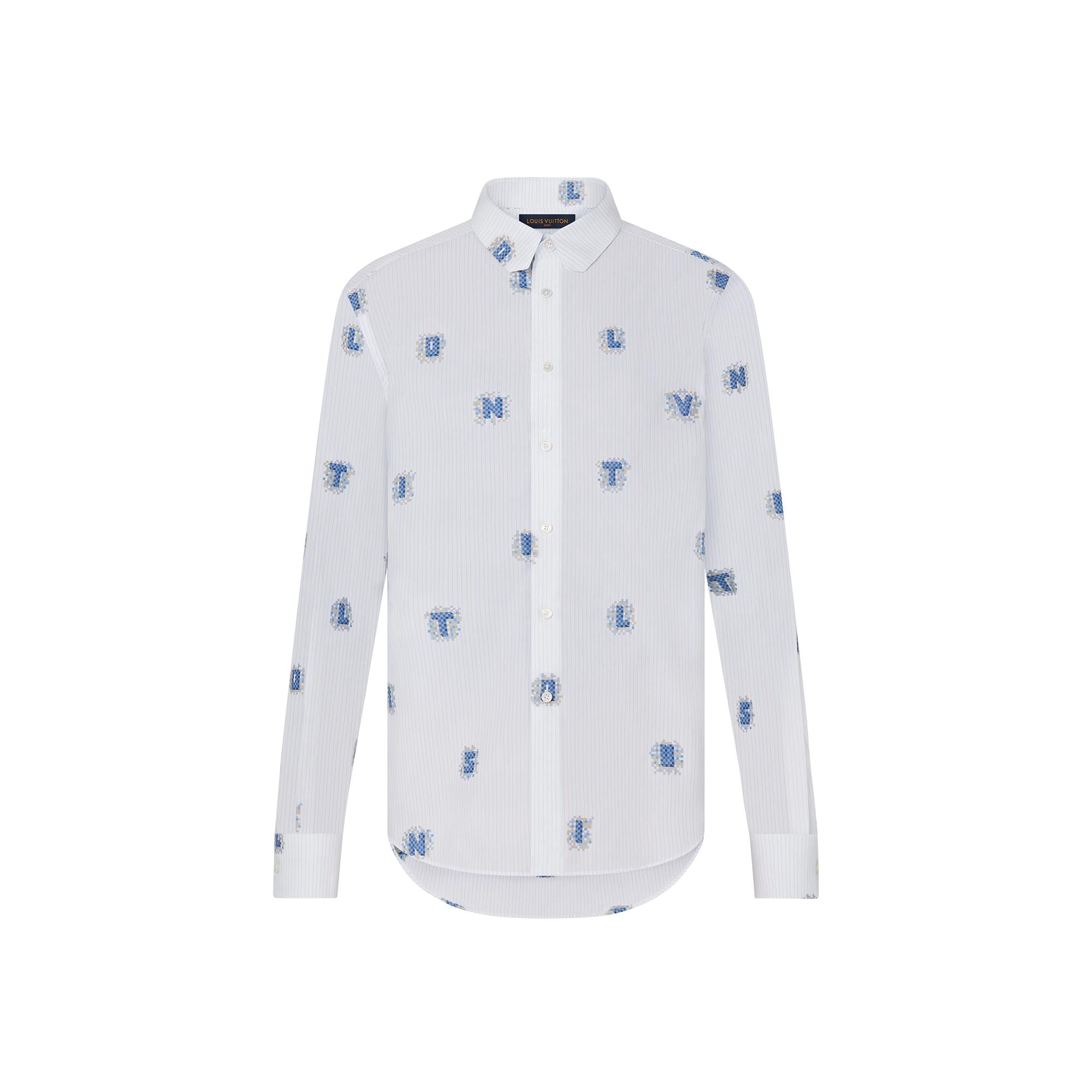 white louis vuitton dress shirt