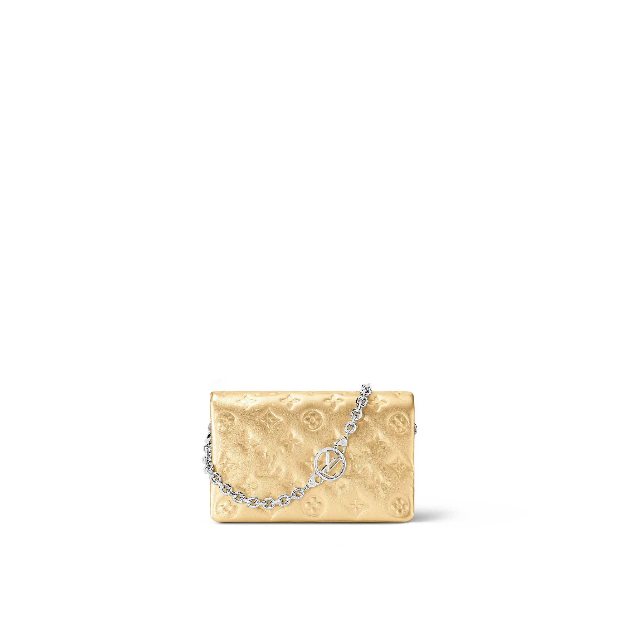 louis vuitton clutch bag gold chain