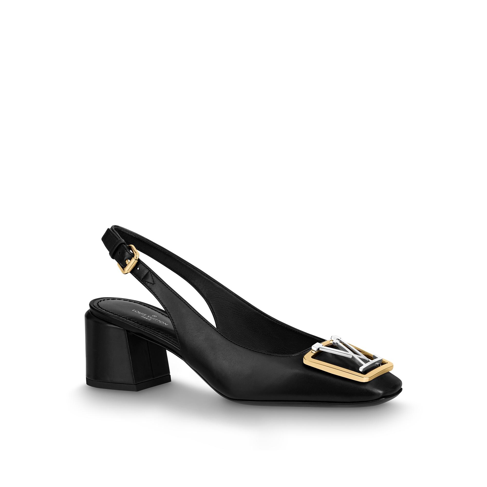 louis vuitton slingback shoes