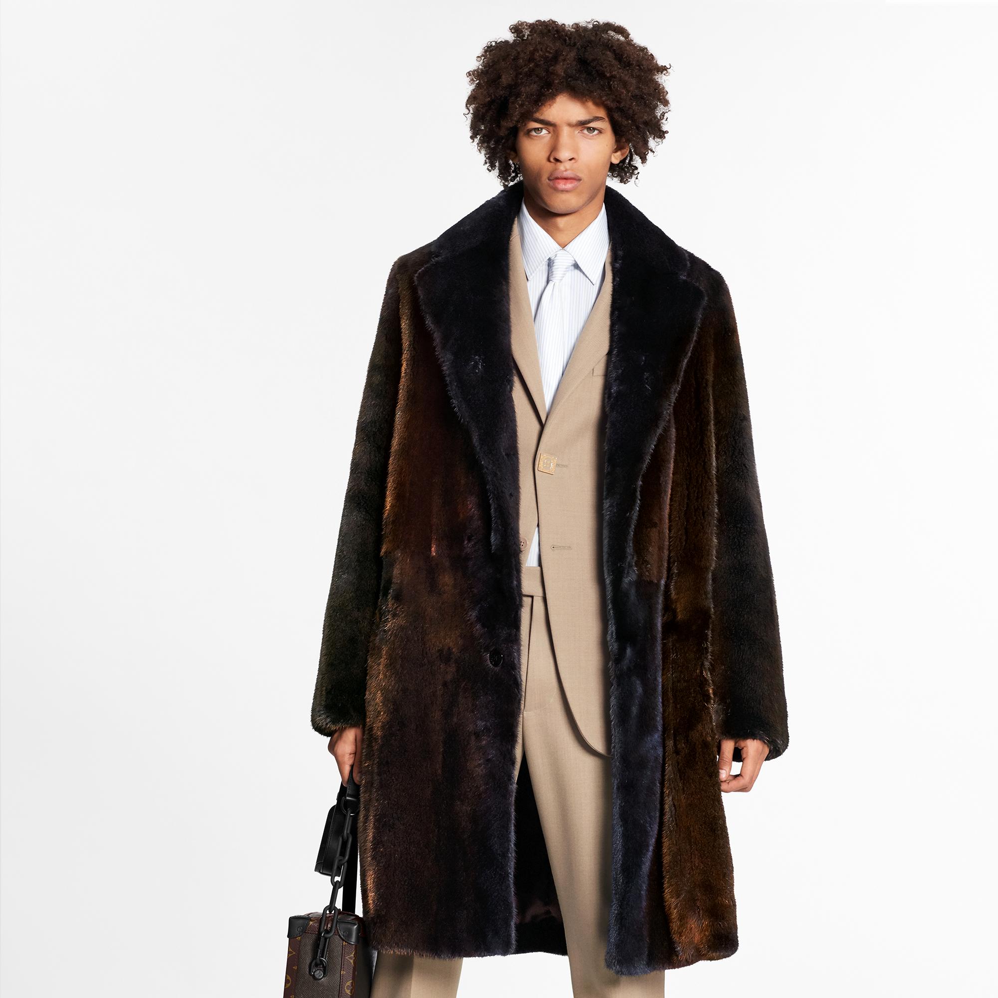 lv fur jacket
