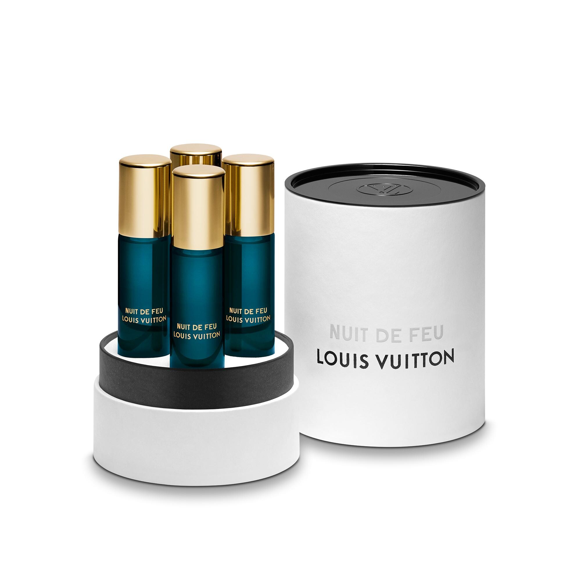 Louis Vuitton Pur Oud - Eau de Parfum, 100 ml +Nuit De Feu 2 ml + Rose Des  Vents 2ml Gift Set