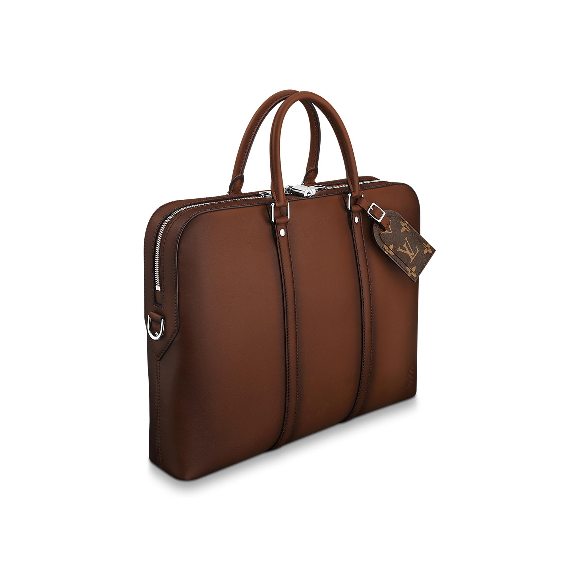 Porte Documents Voyage Ombre Leather Bags Louis Vuitton