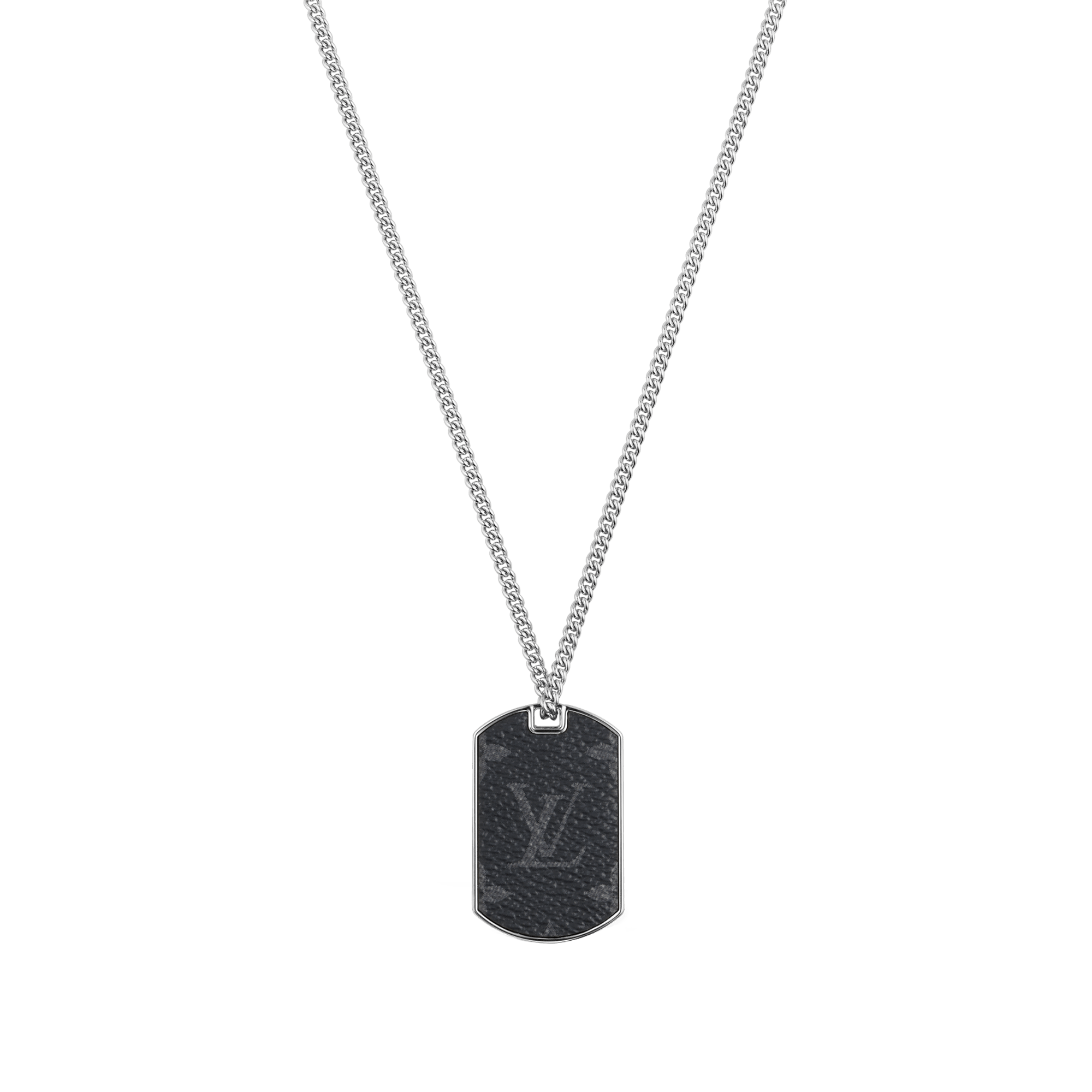 Monogram Eclipse Plate Necklace 