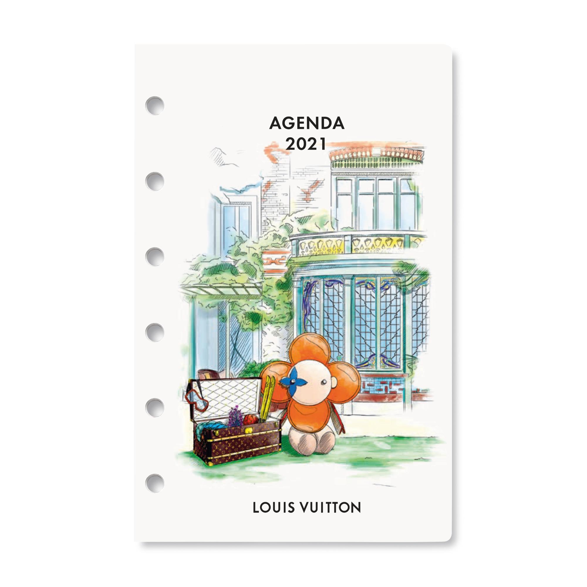 Louis Vuitton 2021 Calendar Refill Paul Smith