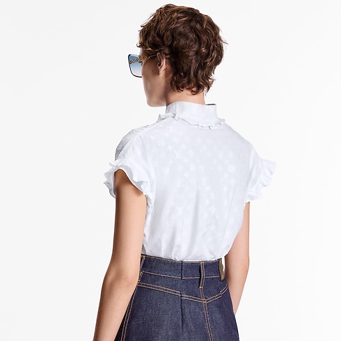 Frill Blouse in Women's Ready-to-Wear Tops collections by Louis Vuitton (Product zoom)