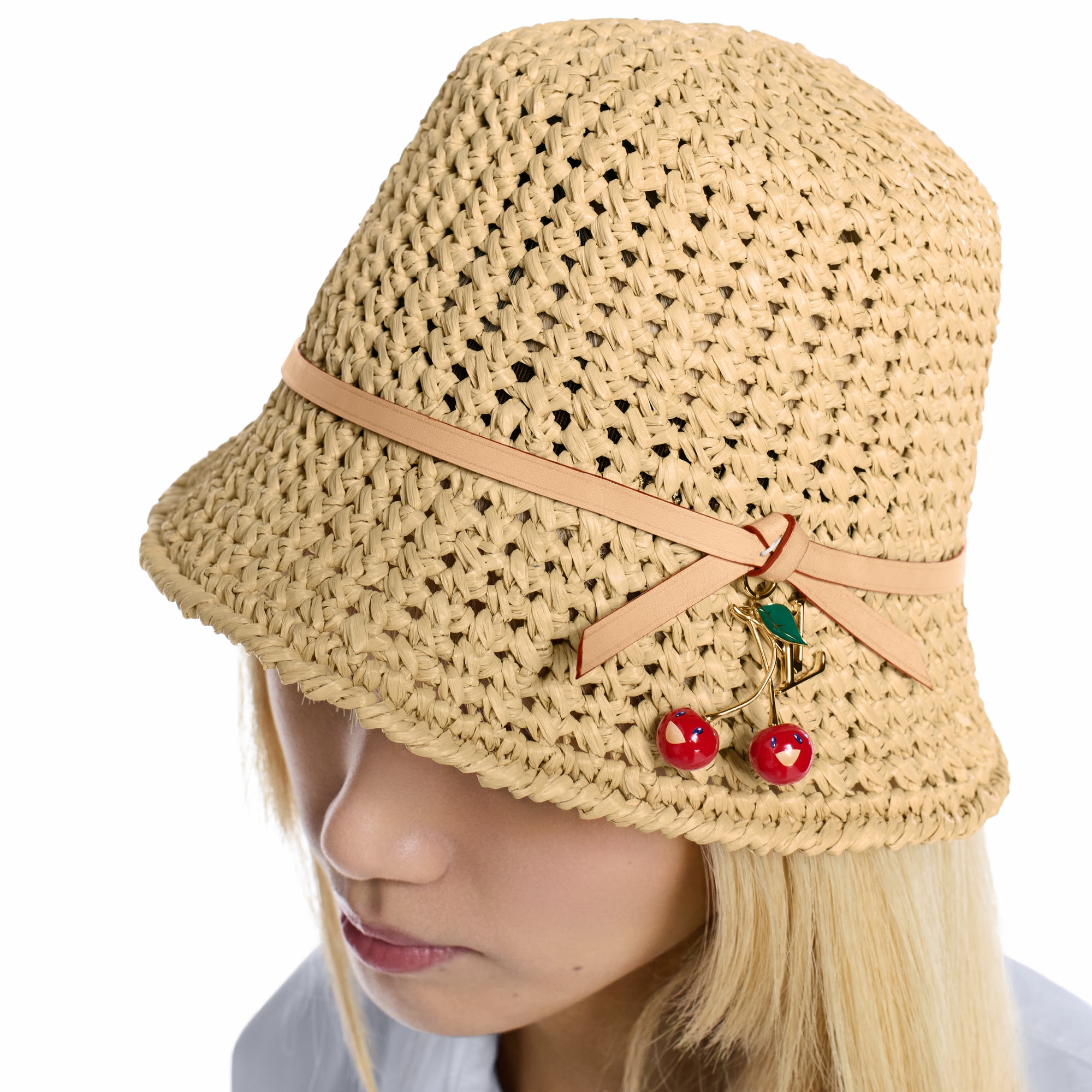  LV x TM Cerise Charms Hat . in Women