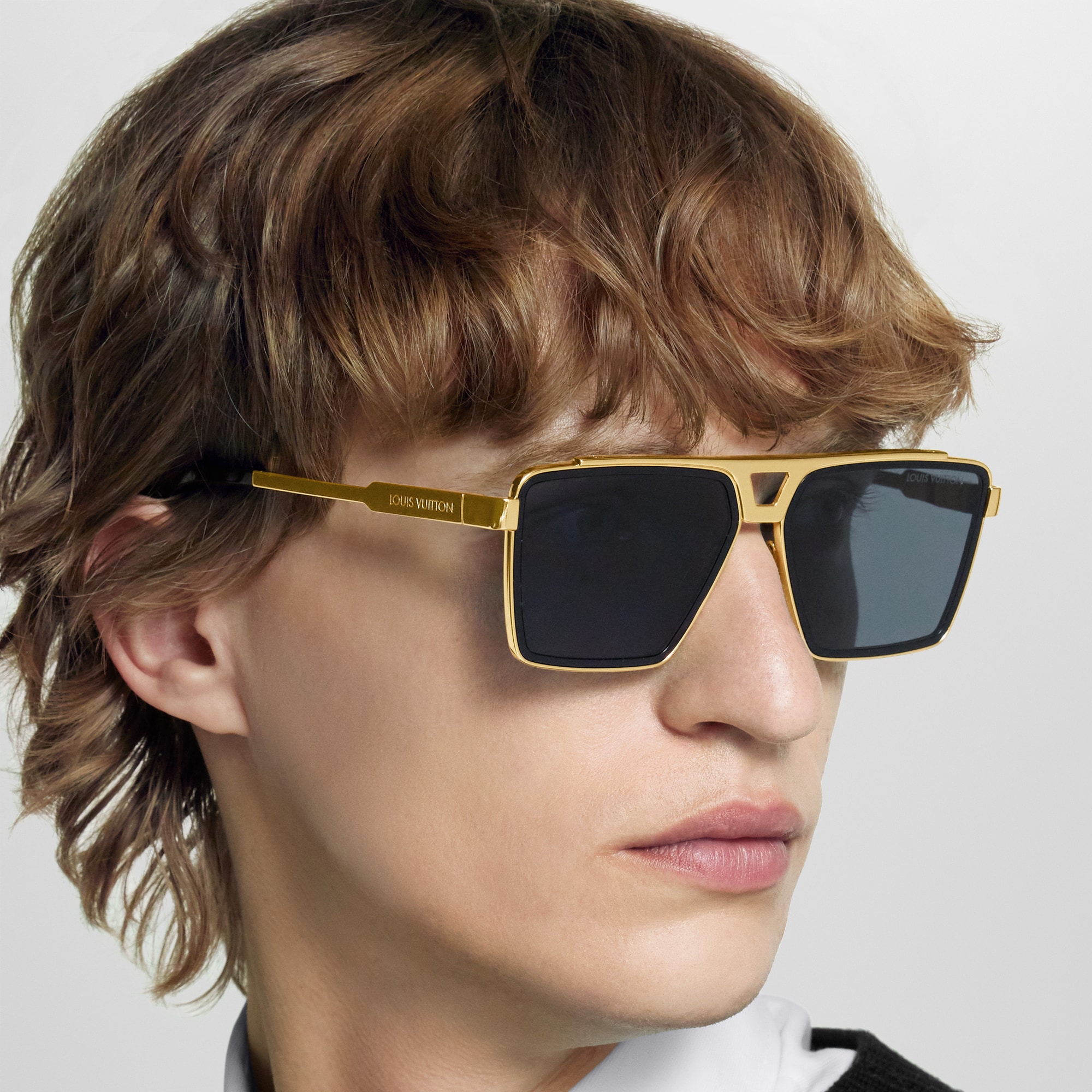 1.1 Evidence Metal Square Sunglasses . in Men