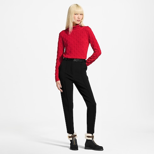 3D Monogram Turtleneck Pullover in Women's Ready-to-Wear Tops and Shirts collections by Louis Vuitton (Product zoom)