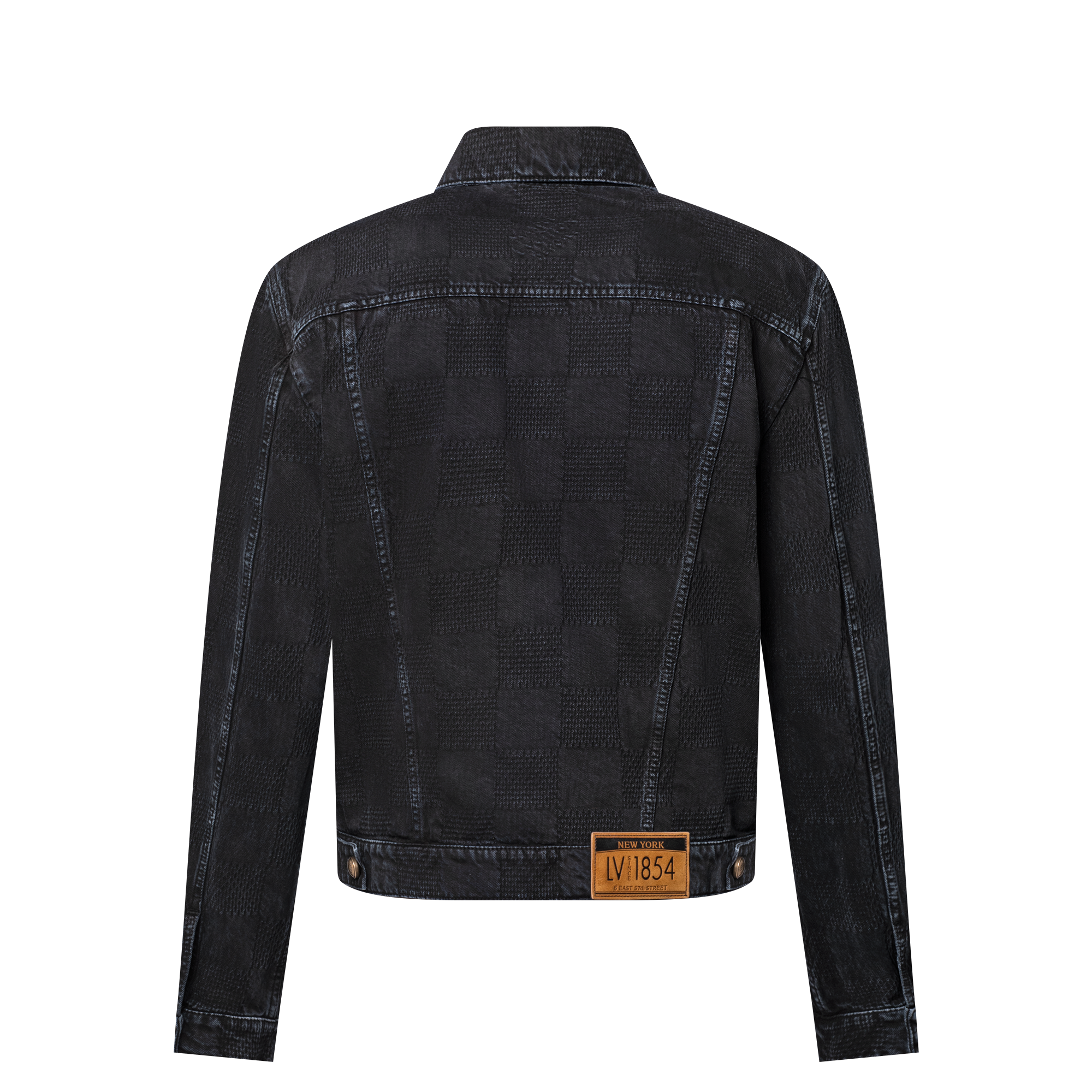 57th Street NYC Exclusive Damier Denim Trucker Jacket  in Men