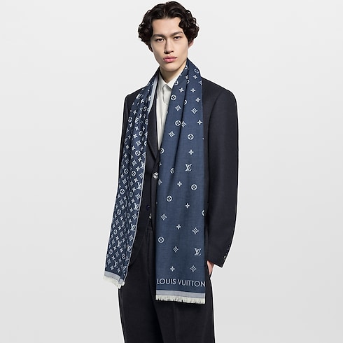 All About Monogram Stole . in Men's Accessories Scarves collections by Louis Vuitton (Product zoom)