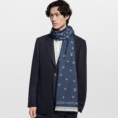 All About Monogram Stole . in Men's Accessories Scarves collections by Louis Vuitton (Product zoom)