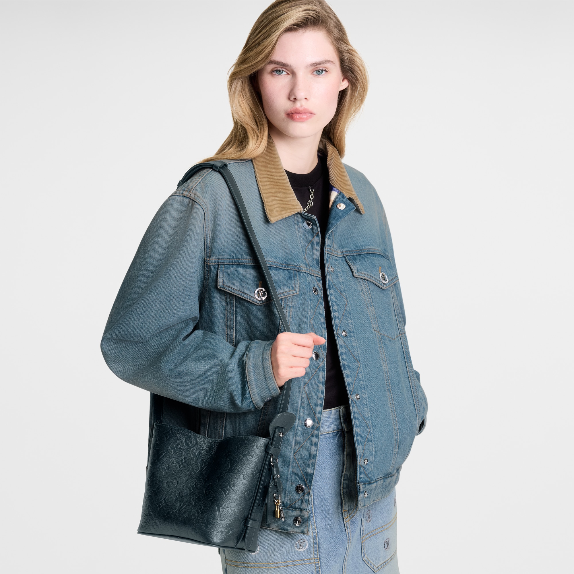 All In BB Monogram Empreinte Leather in Women