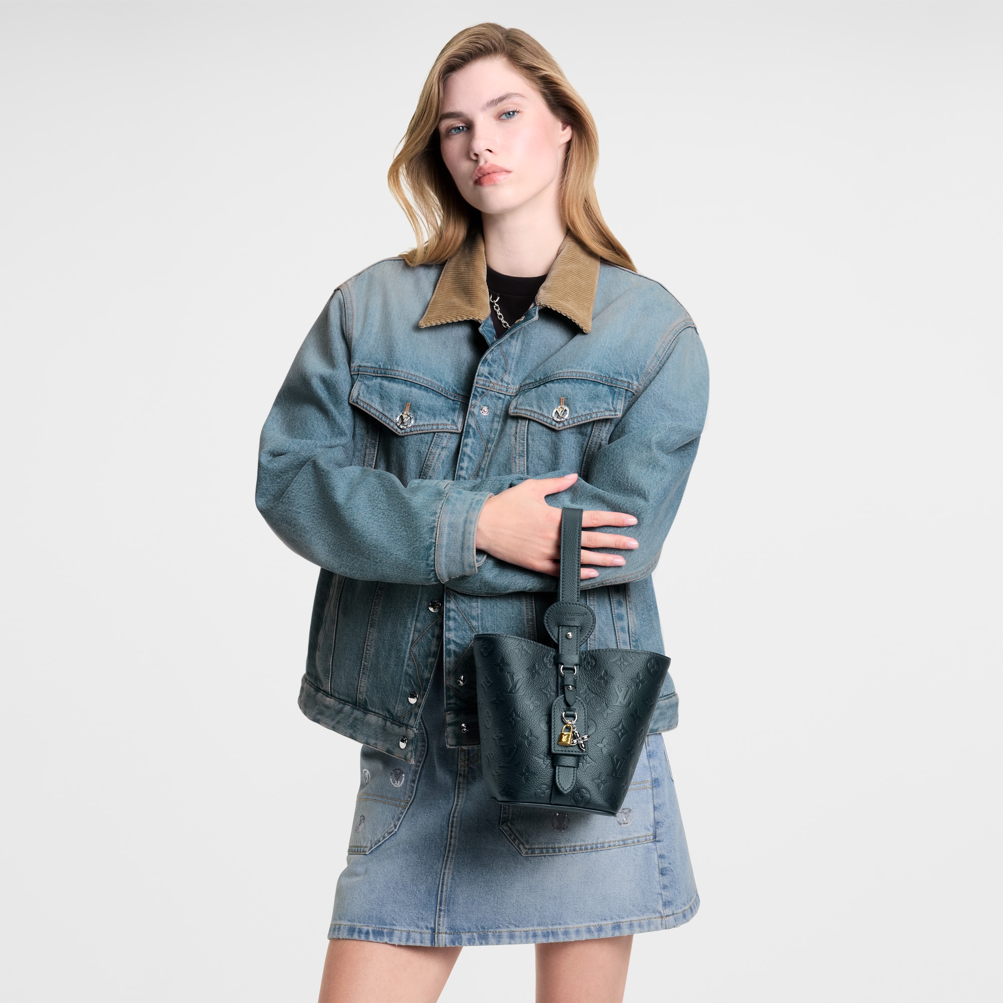 All In BB Monogram Empreinte Leather in Women