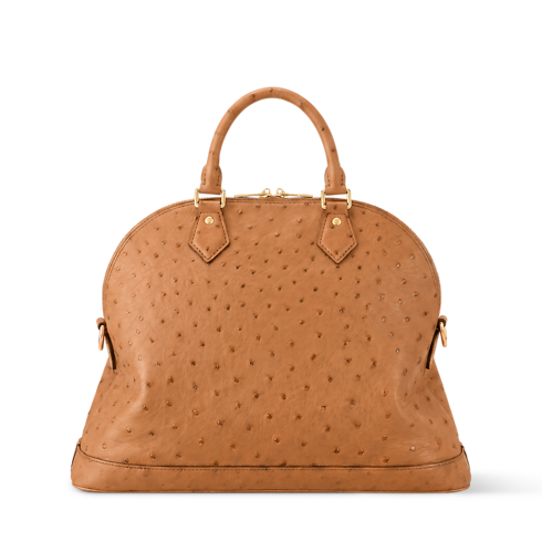 Alma MM Soft Ostrich Leather in Women's Handbags Exotic Leather Bags collections by Louis Vuitton (Product zoom)