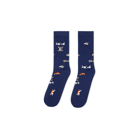 Animal Blason Socks . in Men's Accessories Home Textile collections by Louis Vuitton (Product zoom)
