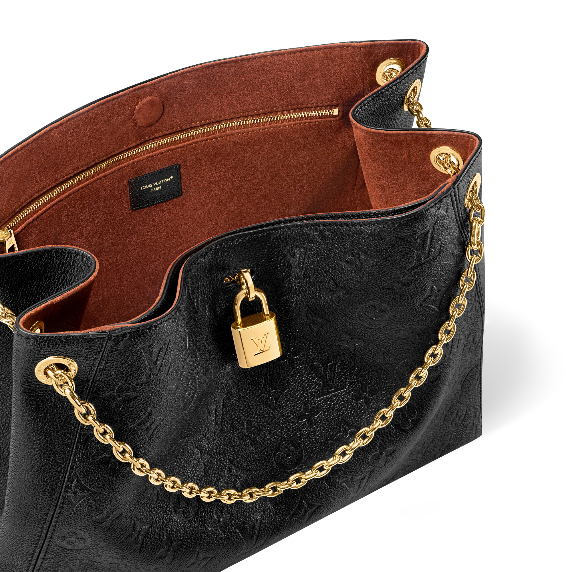 Anytime MM Monogram Empreinte Leather in Women