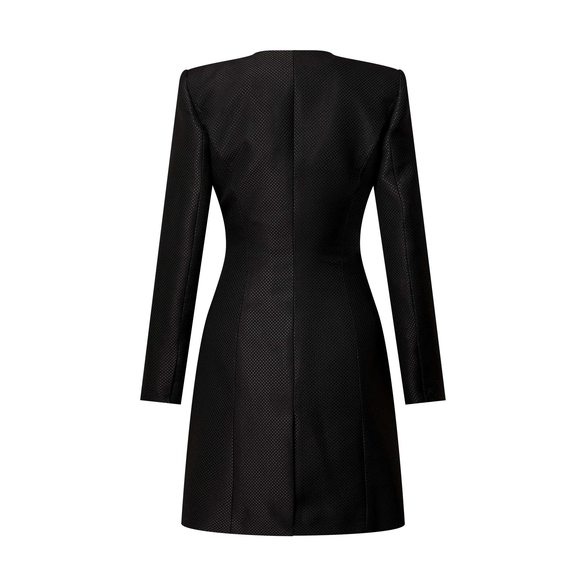 Asymmetrical Diamond Twill Coat - Ready-to-Wear | LOUIS VUITTON