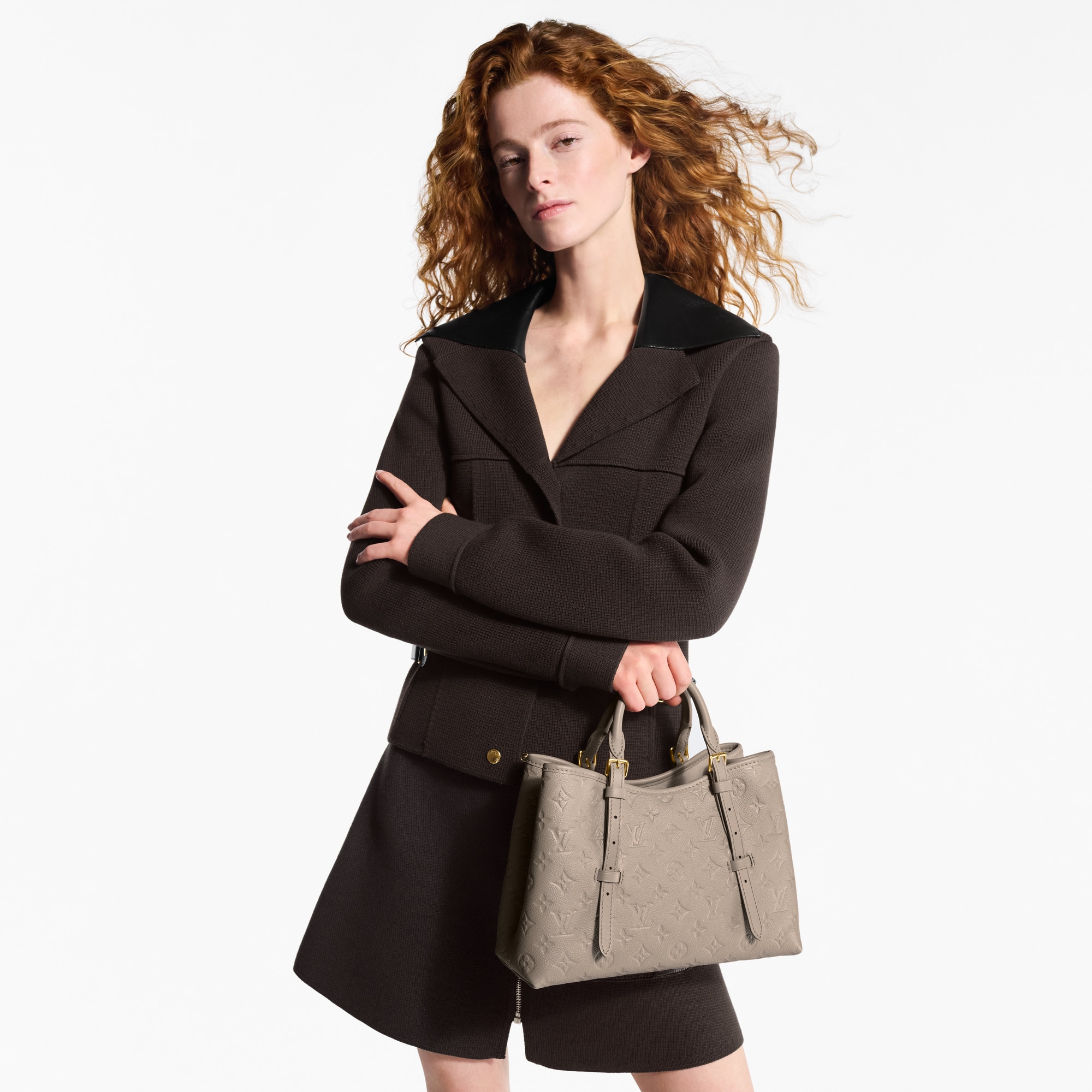 Babylone Tote PM Monogram Empreinte Leather in Women