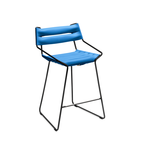 Belt Bar Stool By Atelier Oi in Trunks, Travel and Home's Home and Art of Dining Furniture collections by Louis Vuitton (Product zoom)