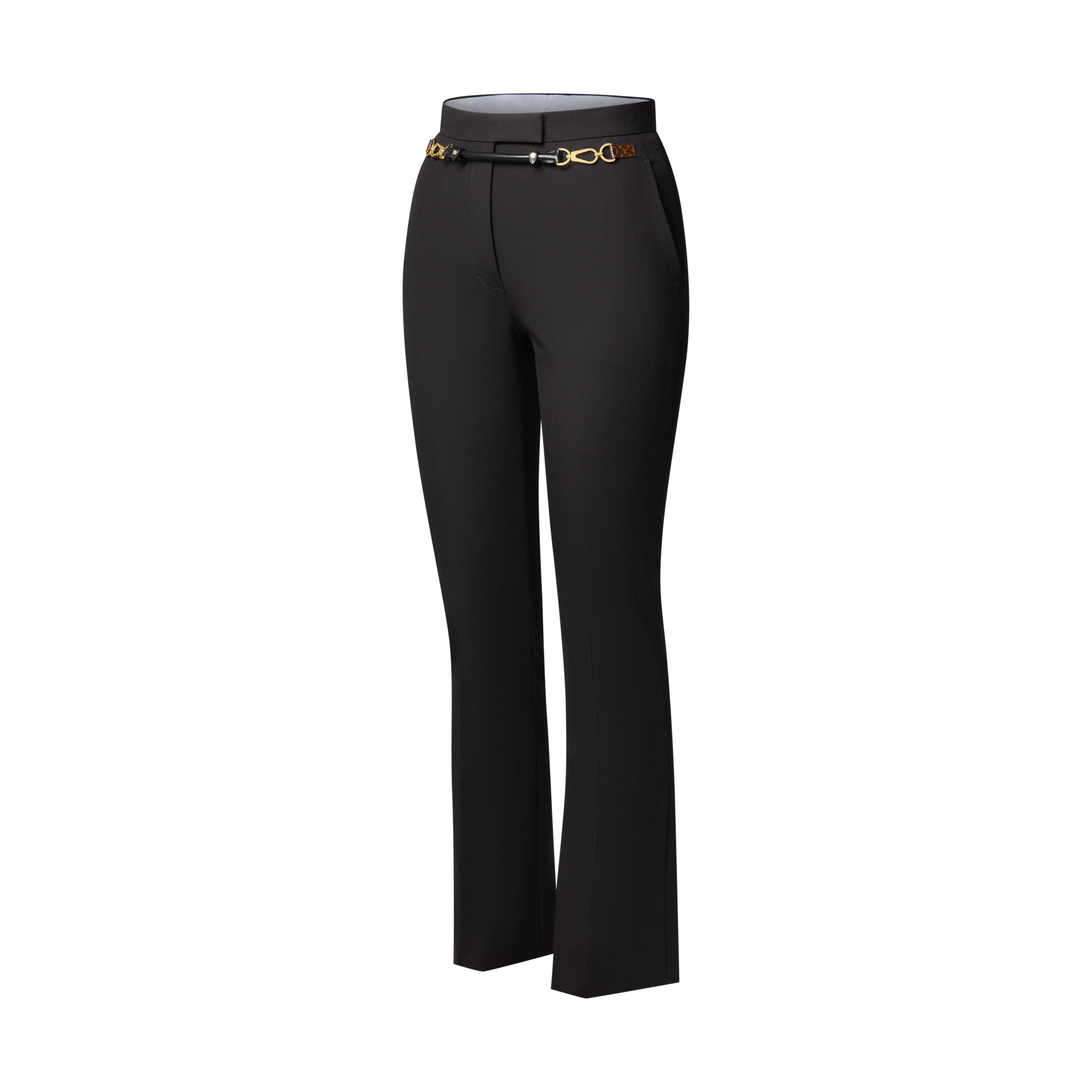 Belt Detail Tailored Pants
  in Women