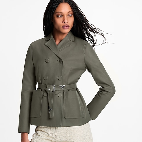 Belted Double-Breasted Jacket in Women's Ready-to-Wear Coats and Jackets collections by Louis Vuitton (Product zoom)