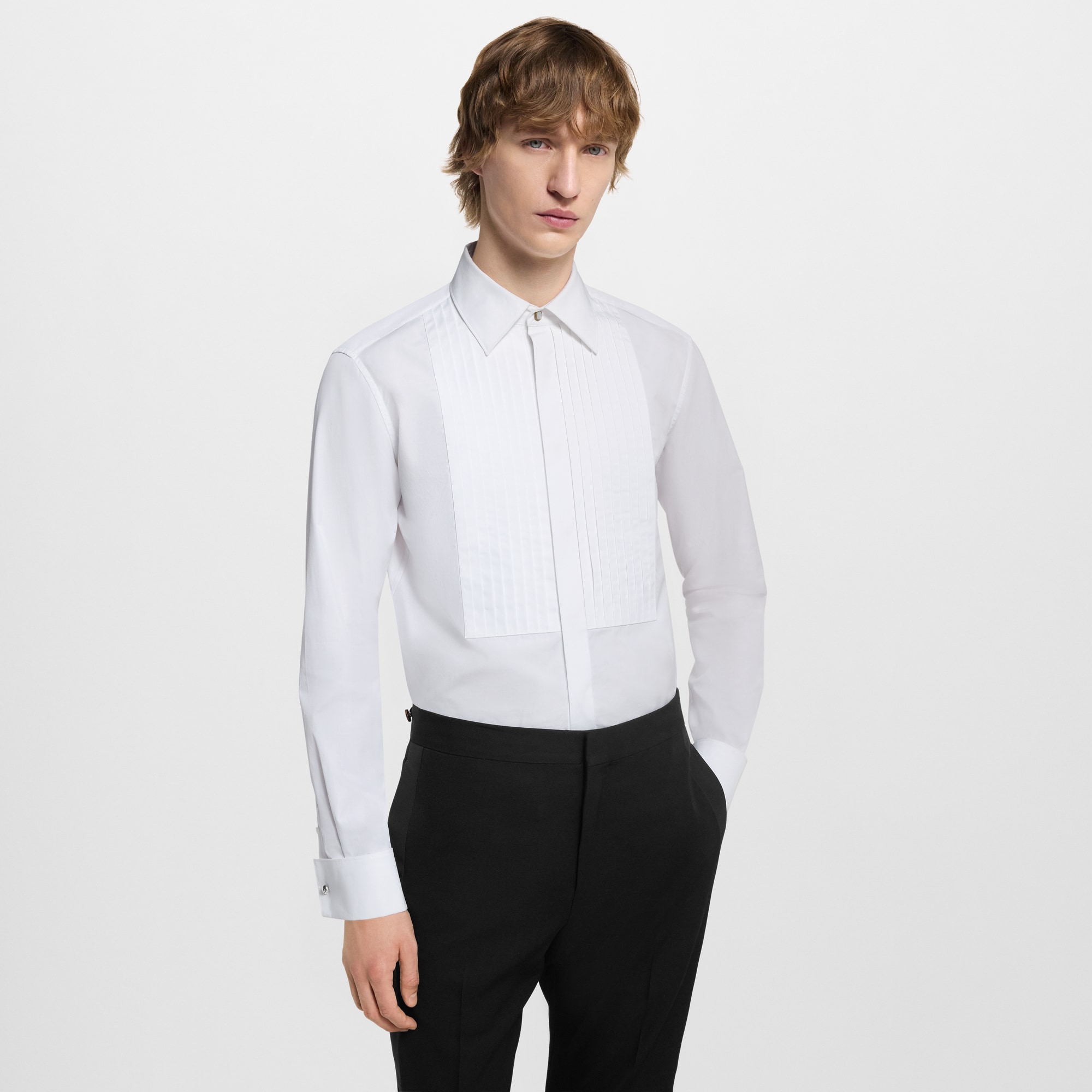 Bib-Front Evening Shirt  in Men