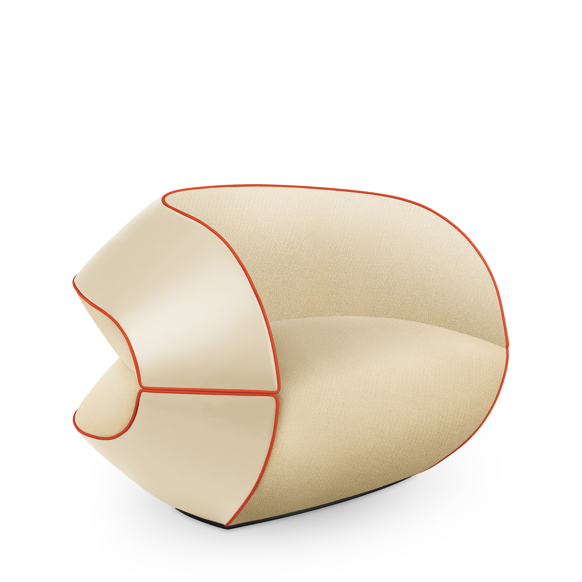 Binda Armchair By Raw Edges  in Trunks, Travel and Home