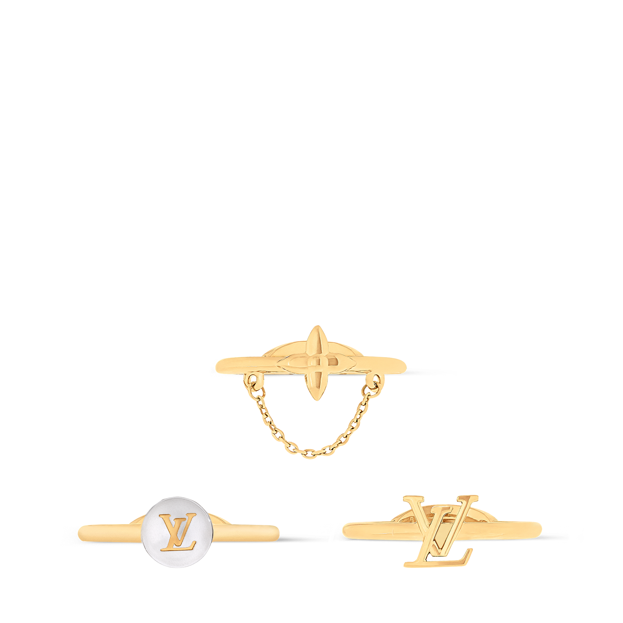 Blooming Pearls Ring Set . in Women