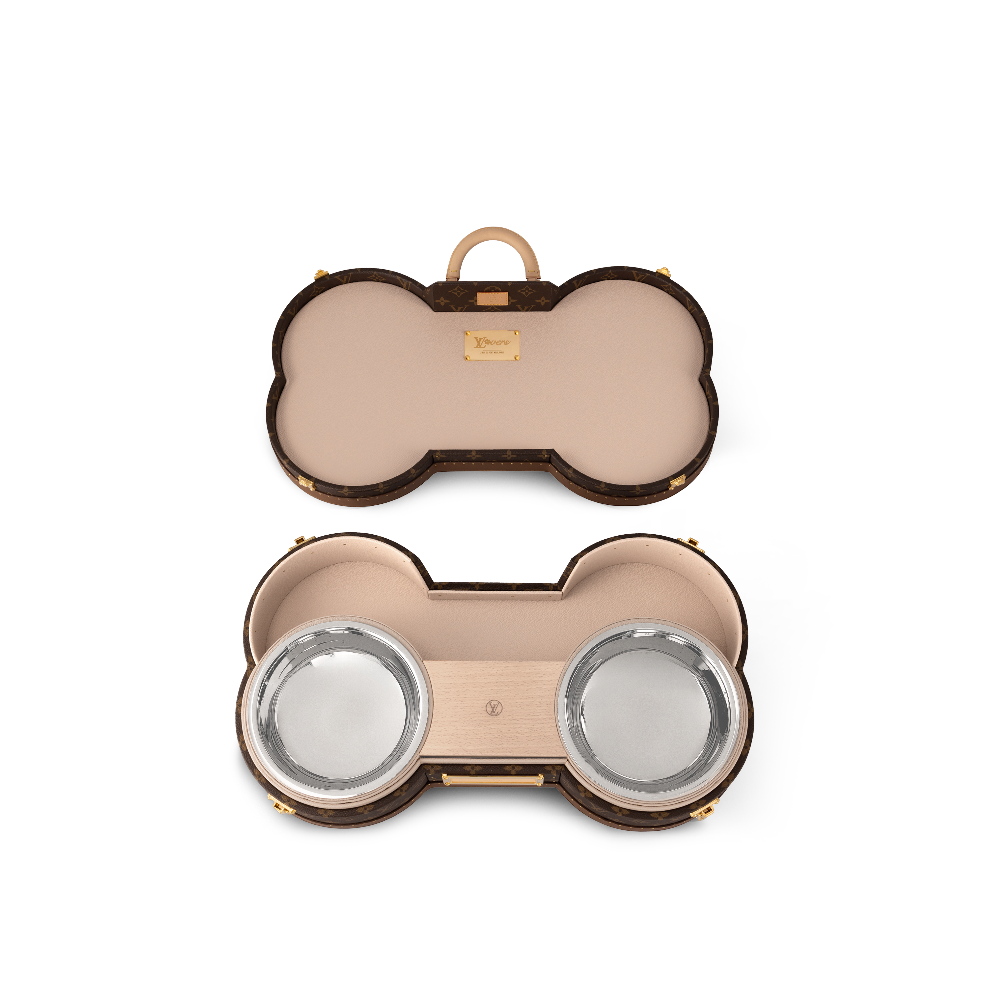 Bone Trunk  Monogram Other Canvas in Trunks, Travel and Home