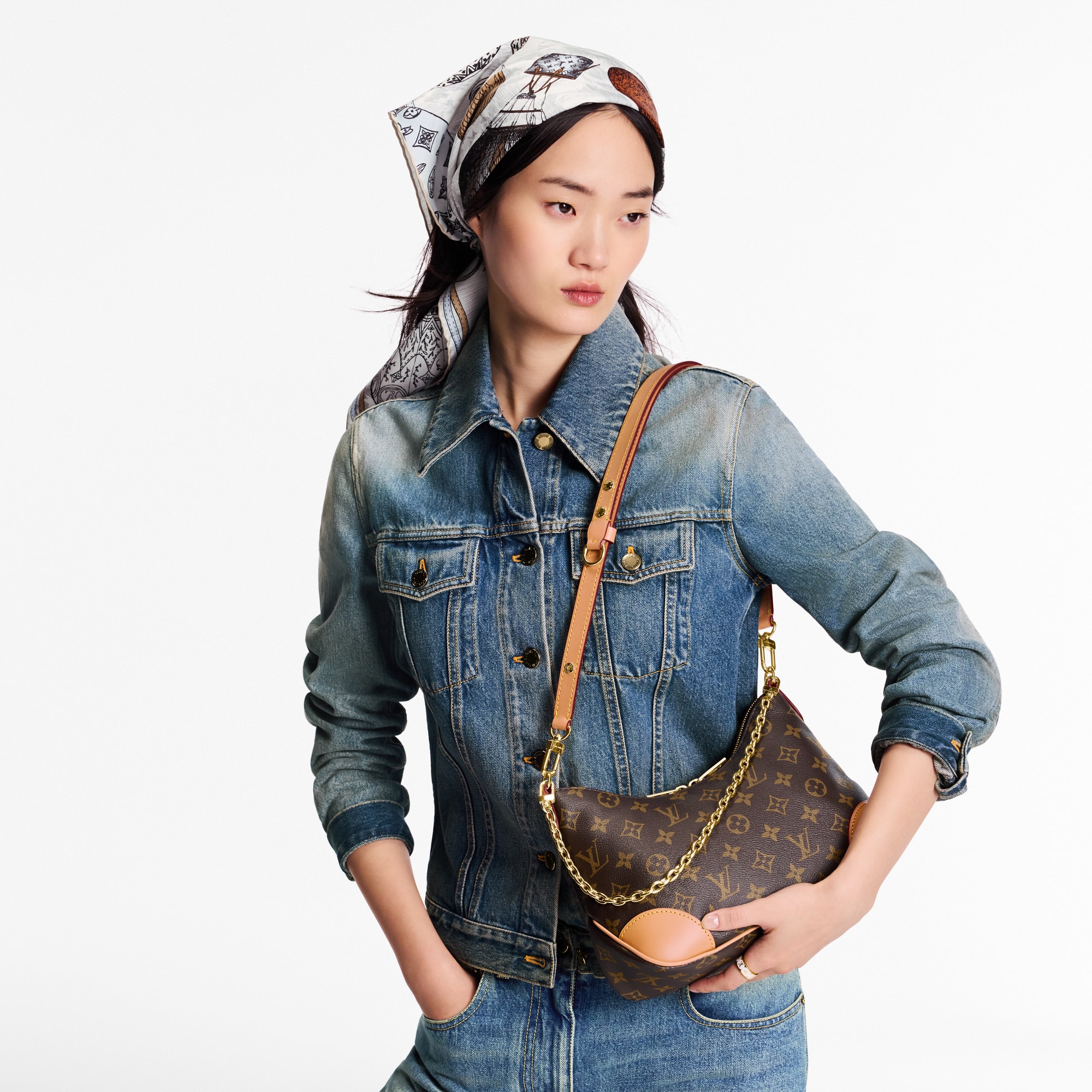 Boulogne PM Monogram Canvas in Women