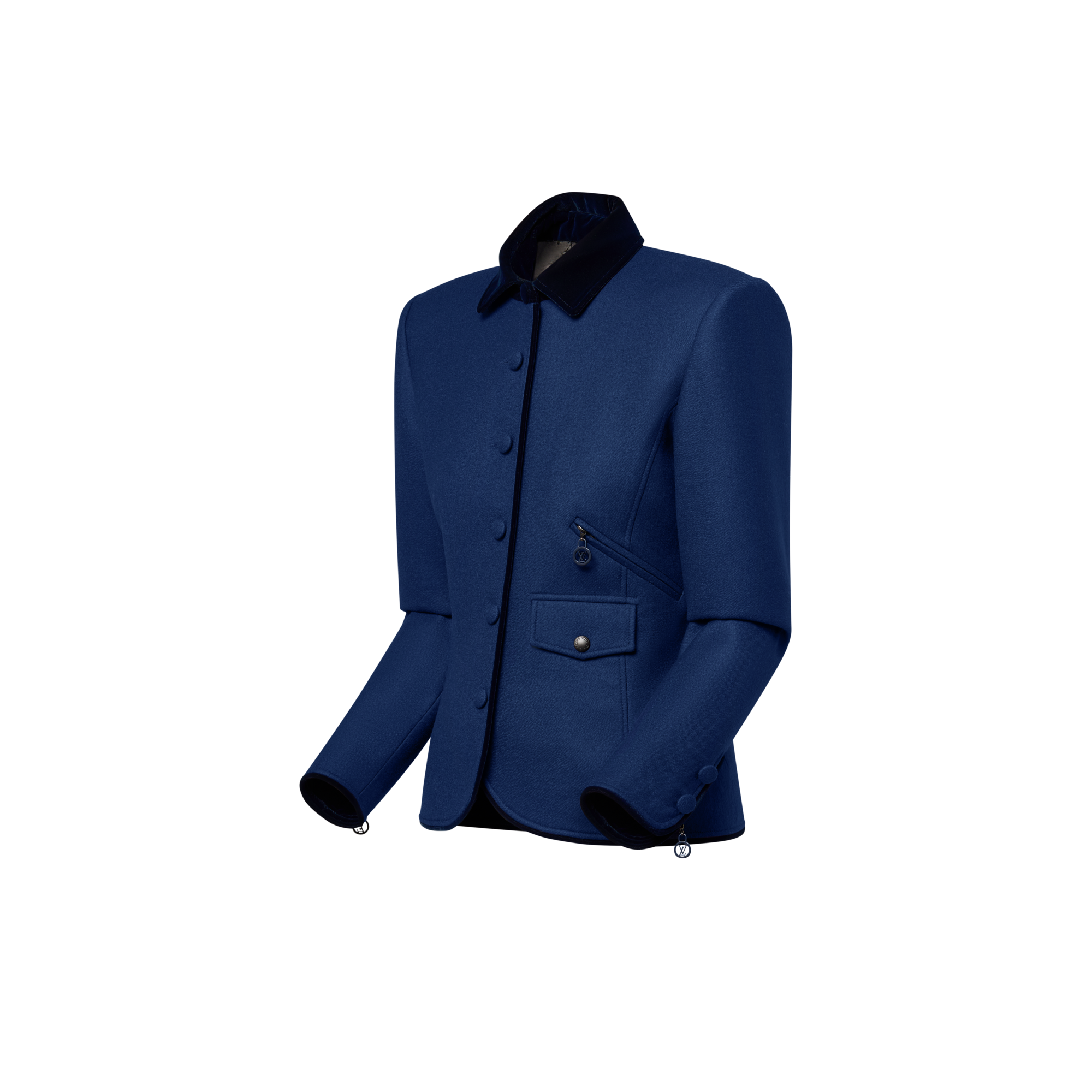 Buttoned Jacket W/ Side Pocket  in Women