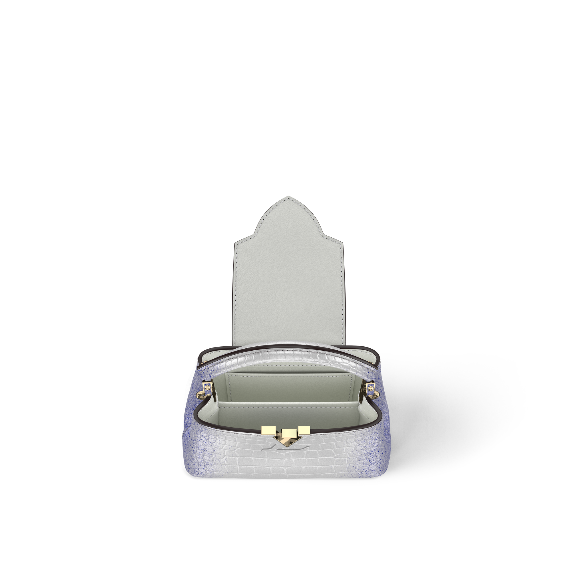 Capucines Mini Crocodilien Brillant in Women