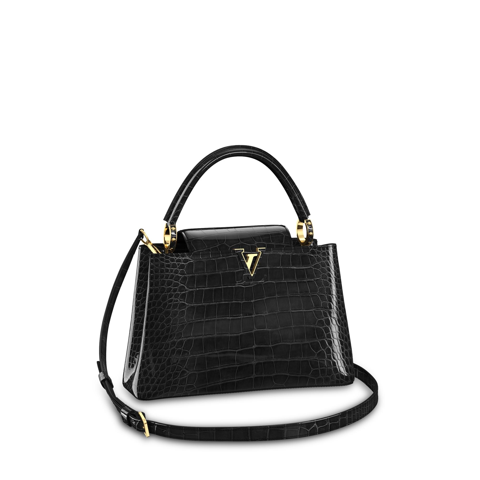 Capucines MM Crocodilian Brillant Leather - Handbags | LOUIS VUITTON
