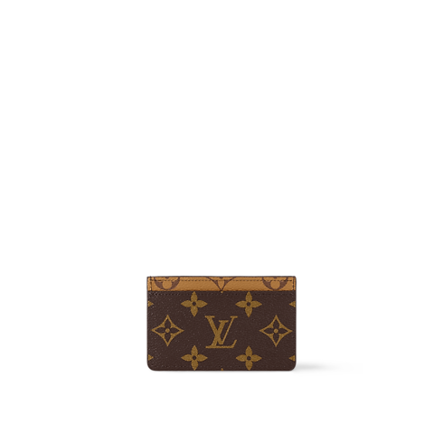 Card Holder Monogram Reverse Canvas in Women's Wallets and Small Leather Goods All Wallets and Small Leather Goods For Women collections by Louis Vuitton (Product zoom)