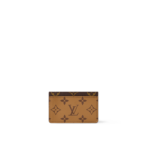 Card Holder Monogram Reverse Canvas in Women's Wallets and Small Leather Goods All Wallets and Small Leather Goods For Women collections by Louis Vuitton (Product zoom)