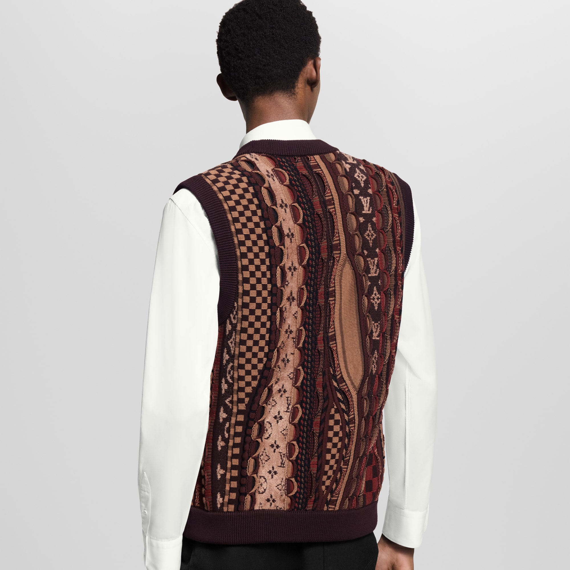 Cardigan Vest  in Men