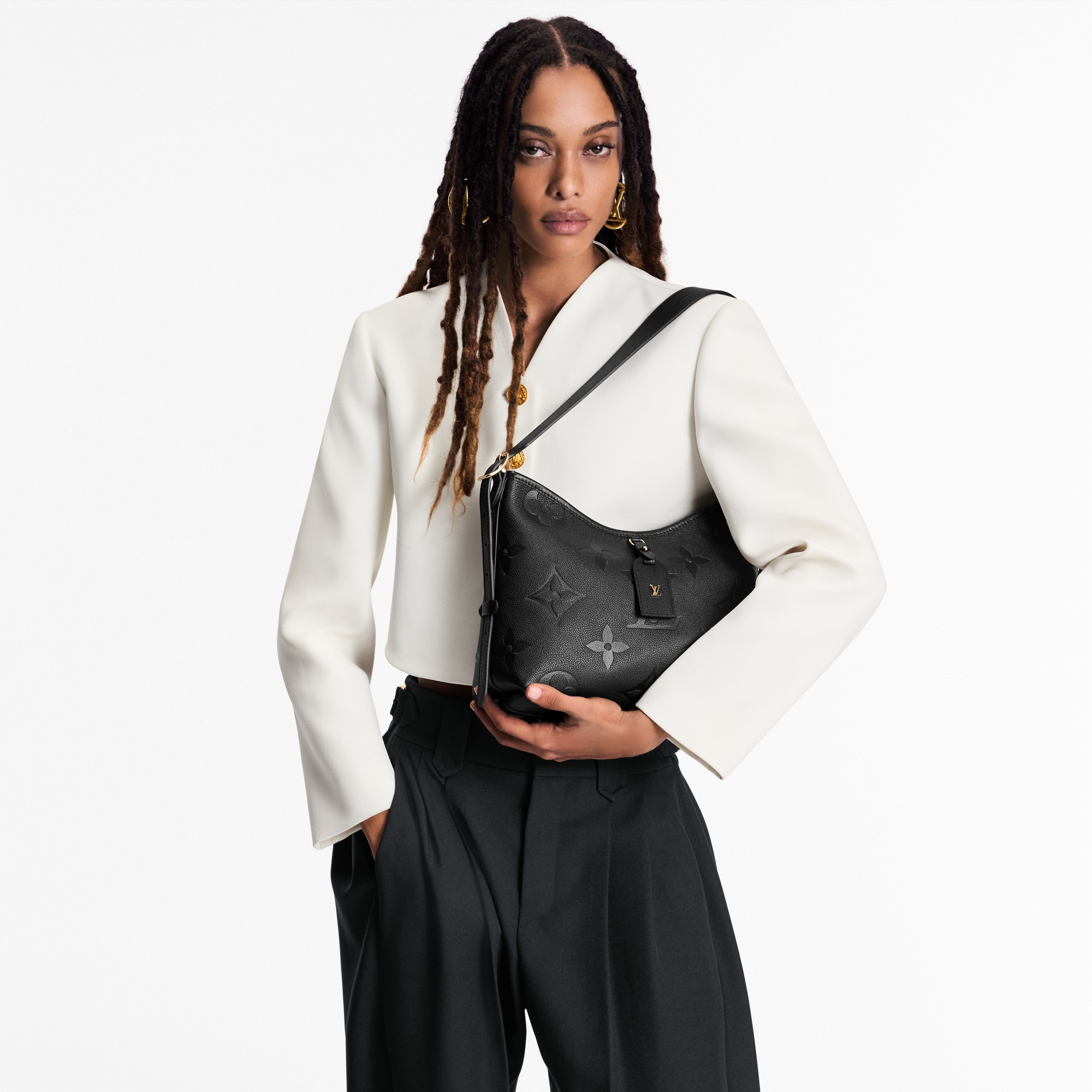 Carryall PM Monogram Empreinte Leather in Women