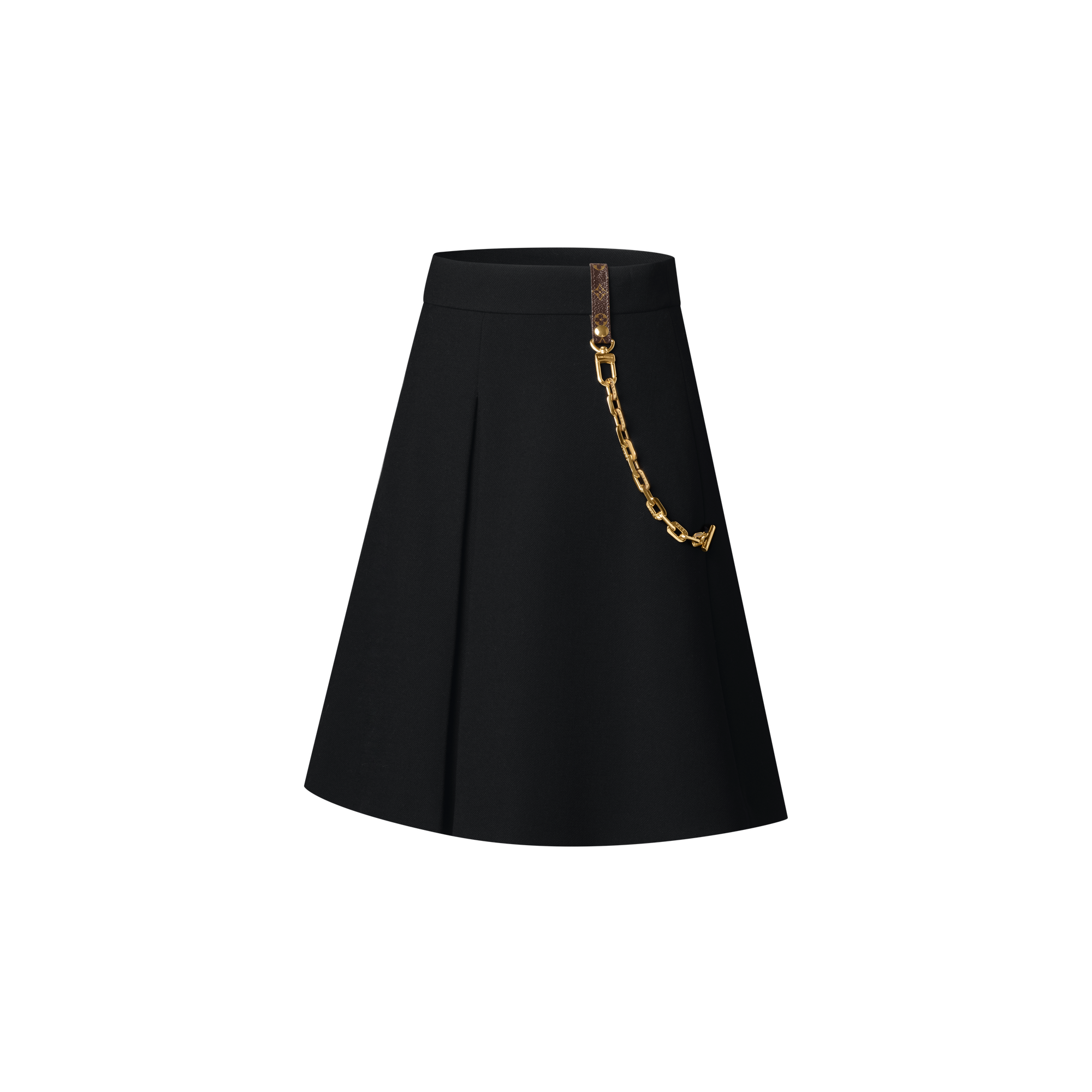 Chain Detail A-Line Mini Skirt  in Women
