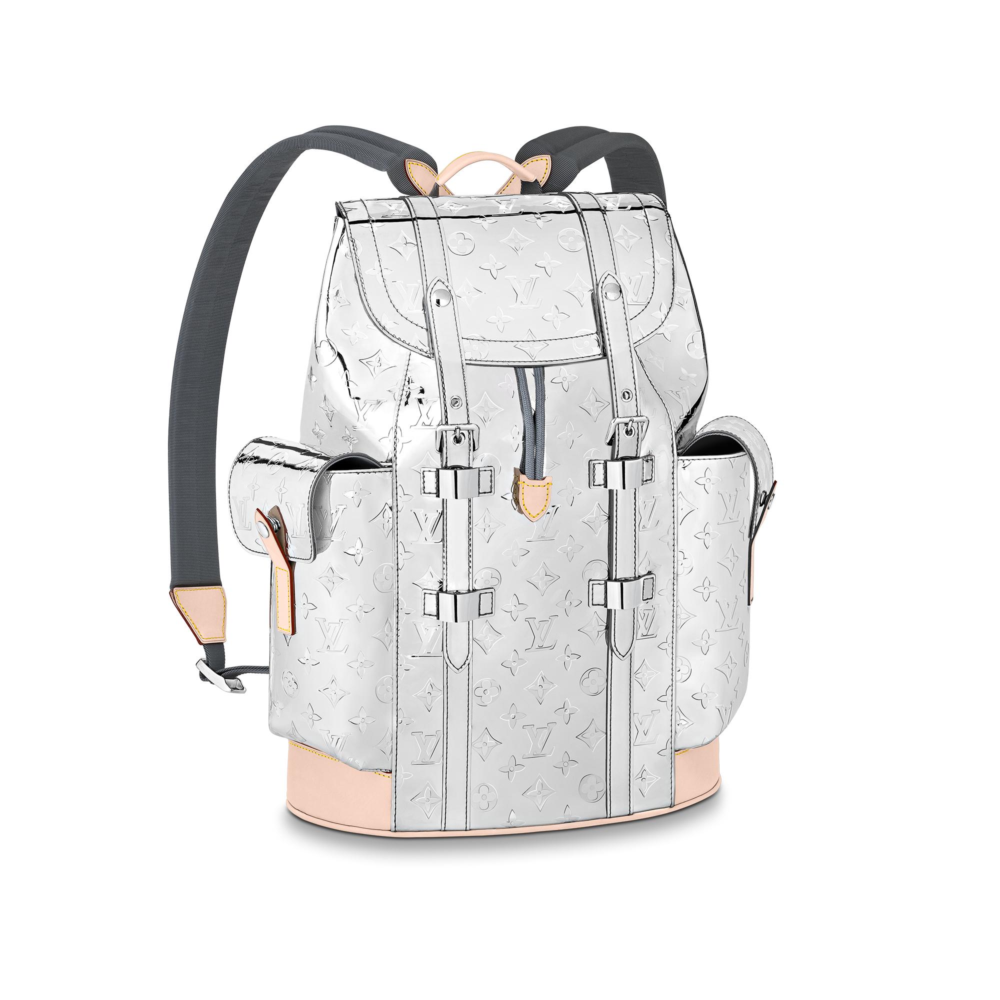 black louis vuitton backpack mens
