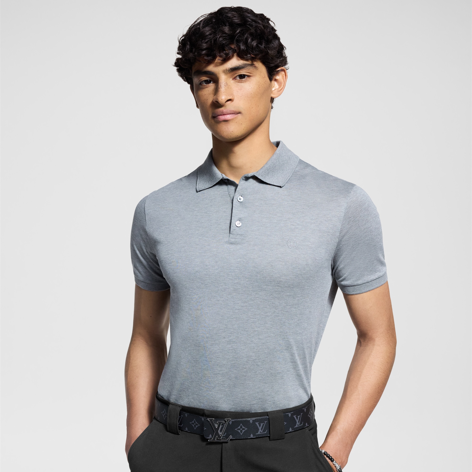 CLASSIC S-S PIQUE POLO  in Men