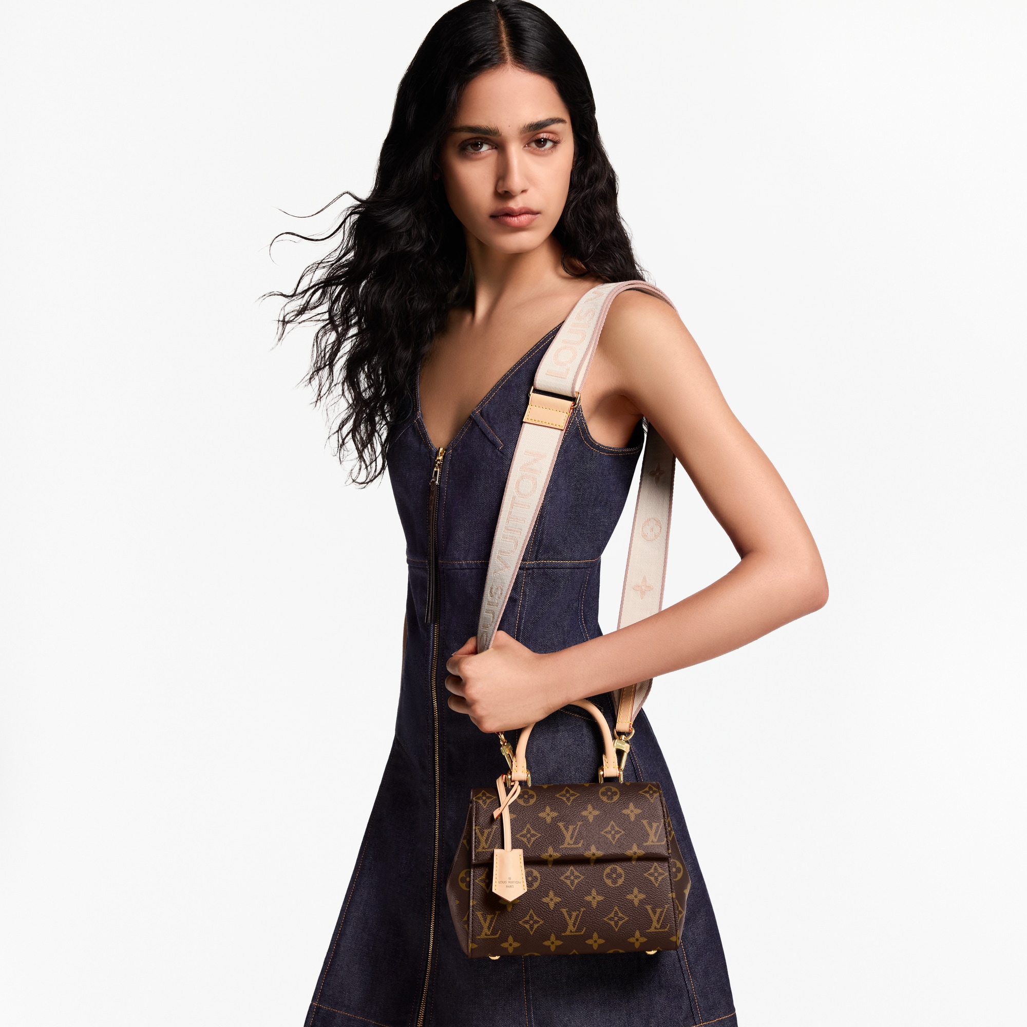 Cluny Mini  Monogram Canvas in Women