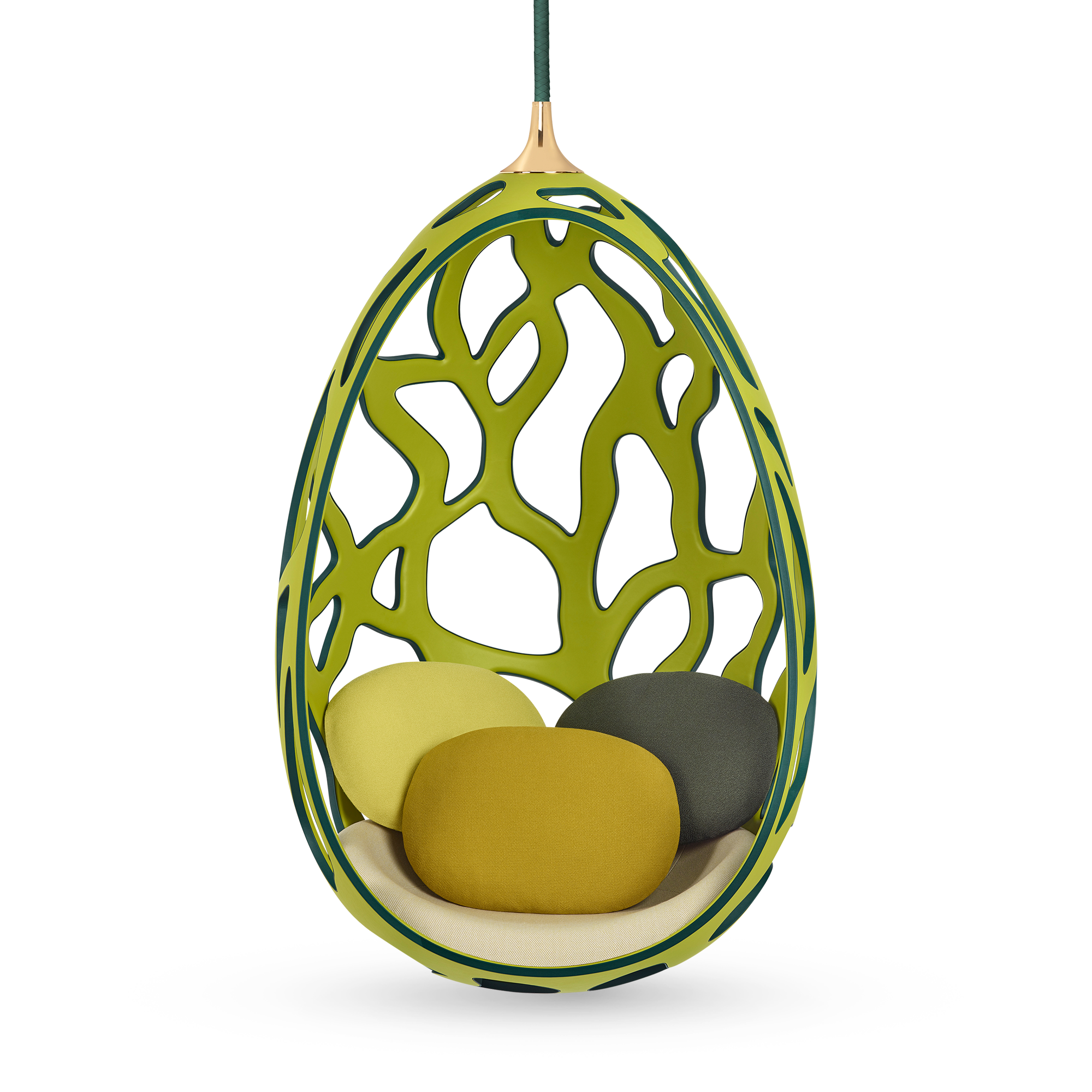 Cocoon By Fernando & Humberto Campana Calfskin in Trunks, Travel and Home