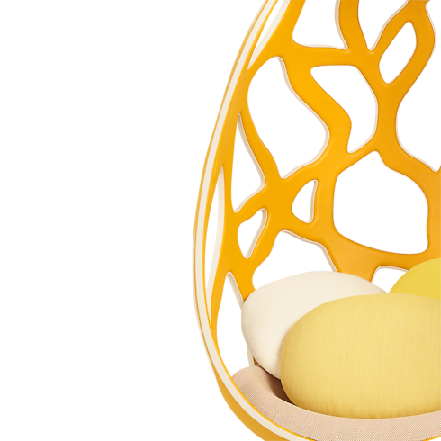 Cocoon By Fernando & Humberto Campana Calfskin in Trunks, Travel and Home's Home and Art of Dining Furniture collections by Louis Vuitton (Product zoom)