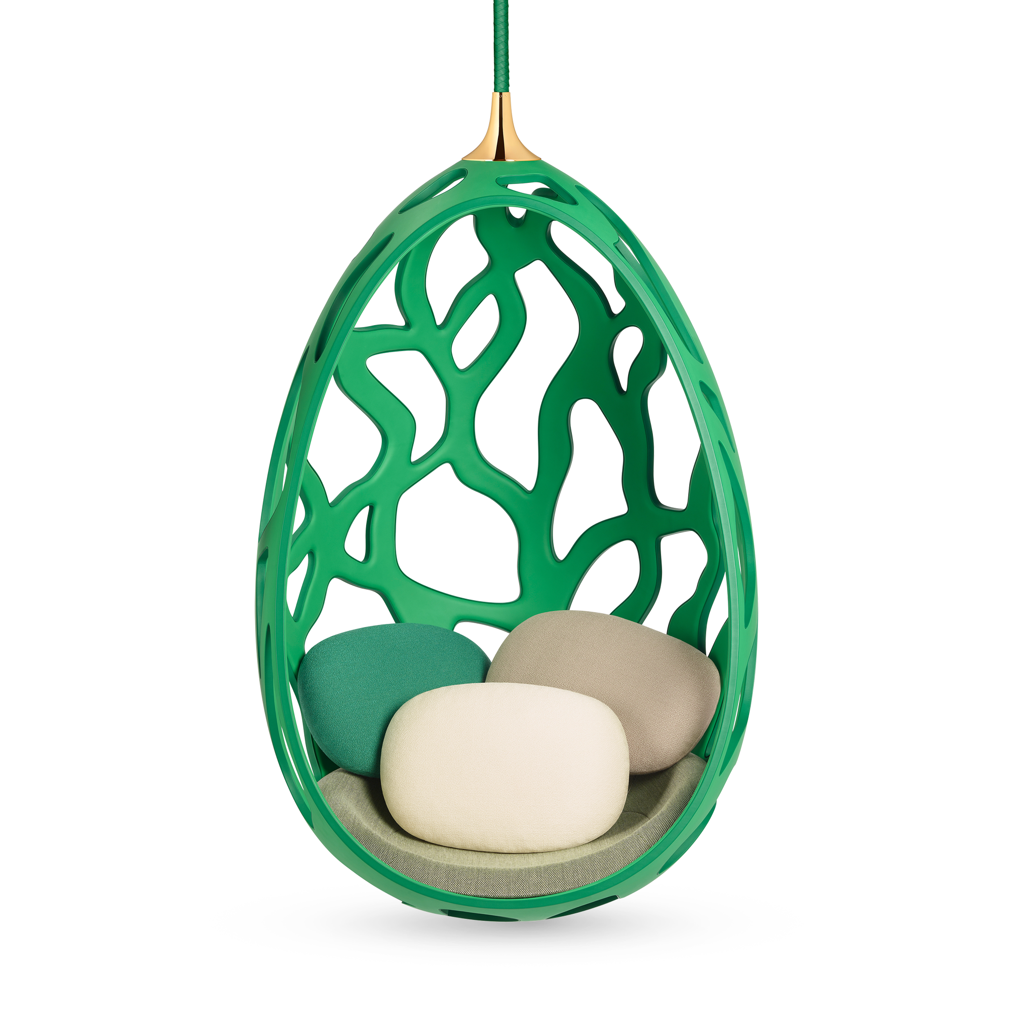 Cocoon By Fernando & Humberto Campana Calfskin in Trunks, Travel and Home