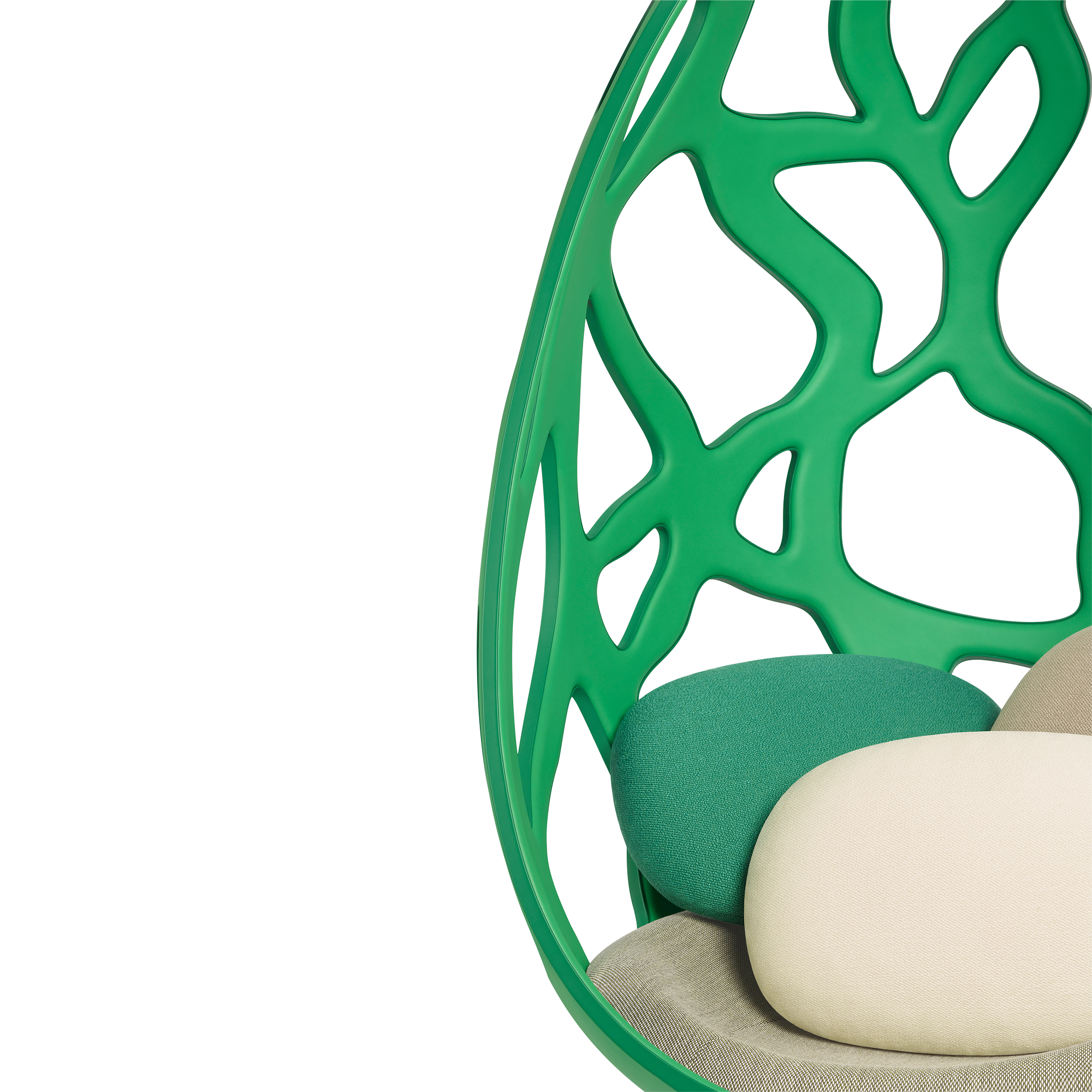 Cocoon By Fernando & Humberto Campana Calfskin in Trunks, Travel and Home