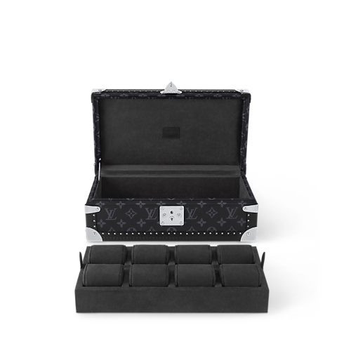 Coffret 8 Montres Monogram Eclipse Canvas in Les Extraordinaires's Hardsided Boxes collections by Louis Vuitton (Product zoom)