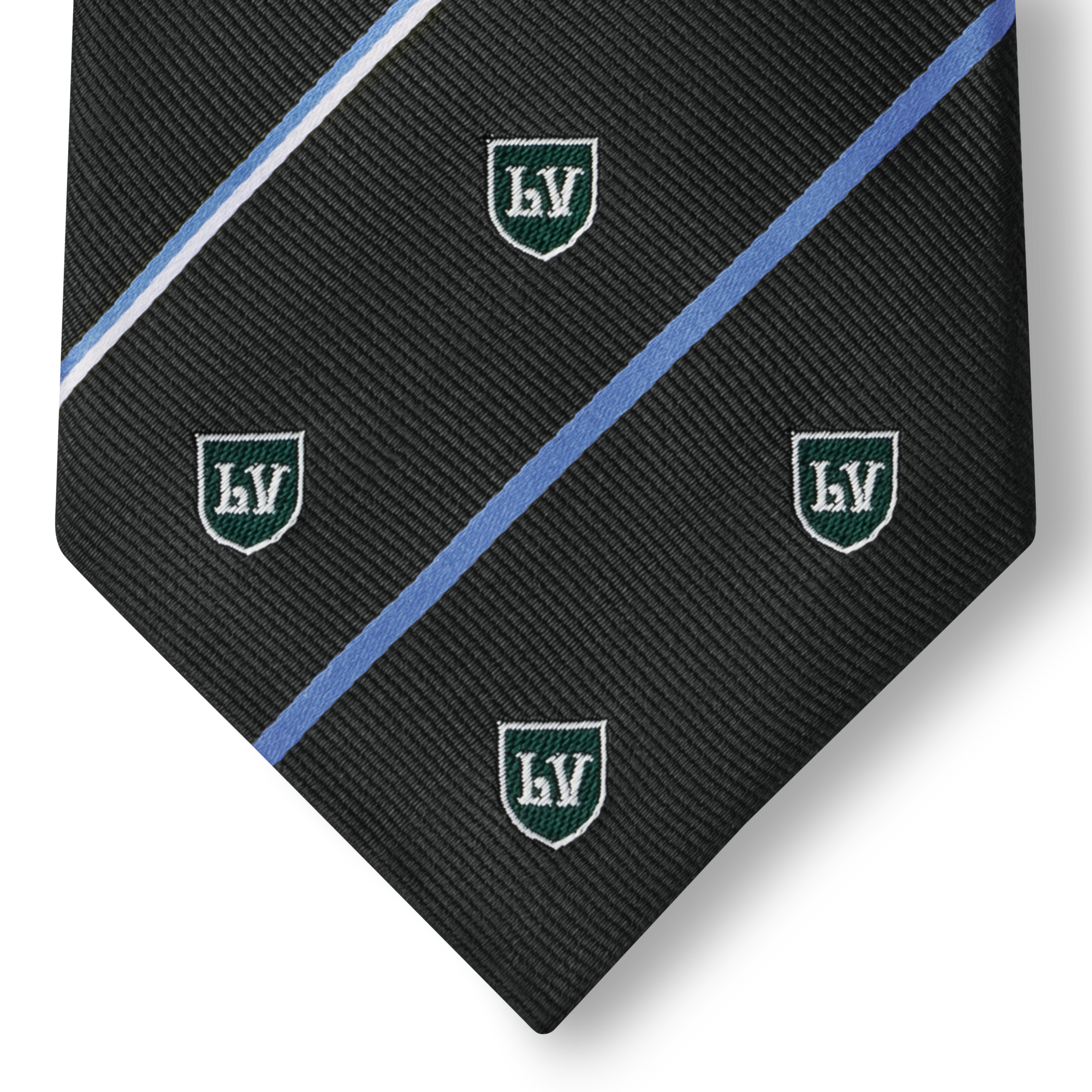College LV Crest Tie . in Men
